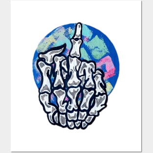 Middle Finger Posters and Art